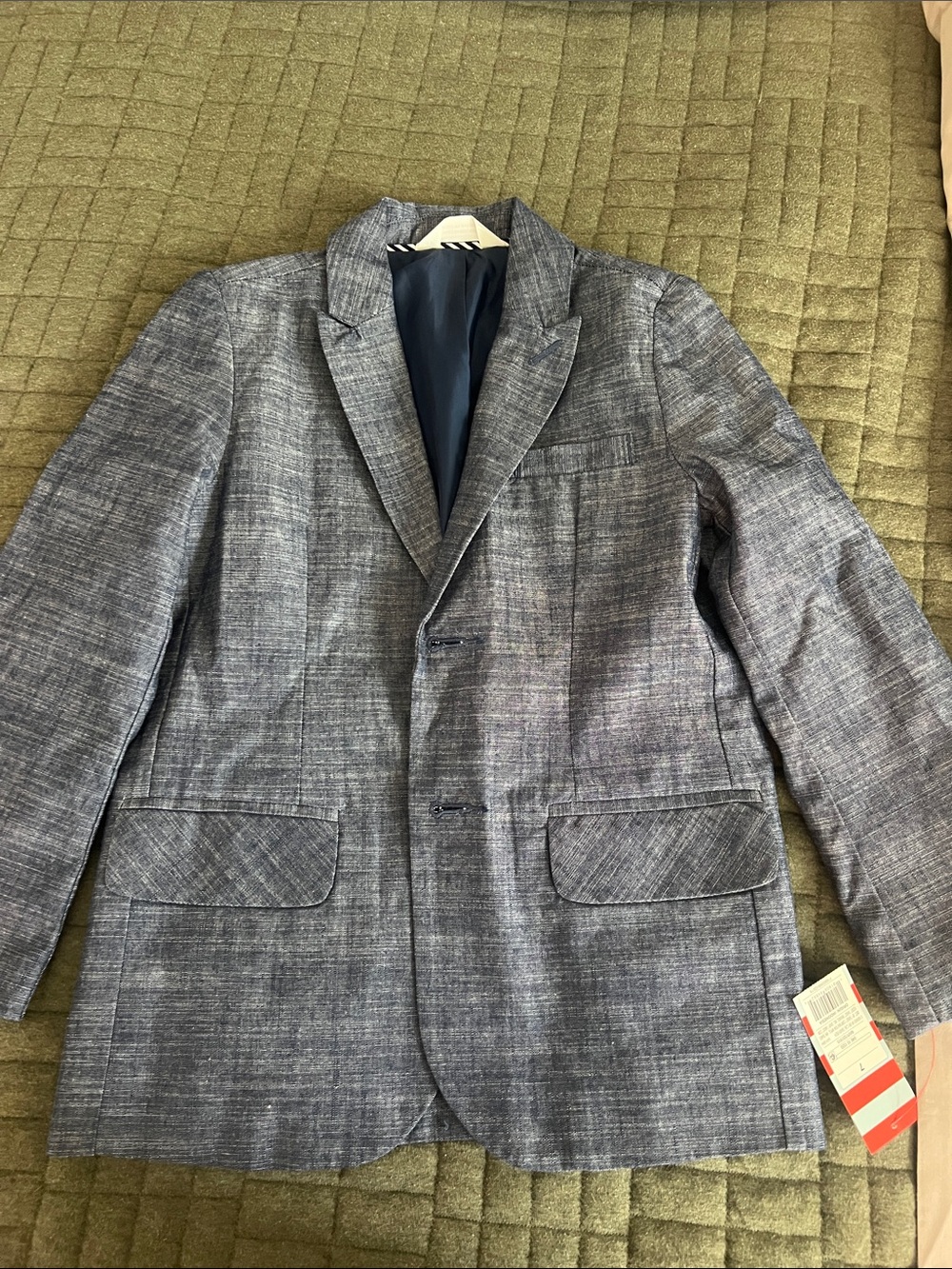 Target Boys' Heathered Blue Blazer